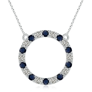 Round A Blue Sapphire