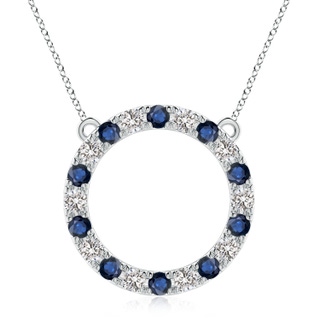 Round AA Blue Sapphire