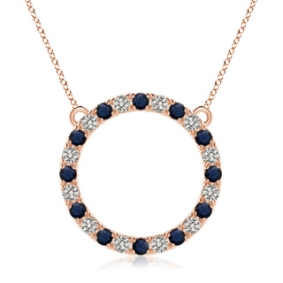 Round A Blue Sapphire