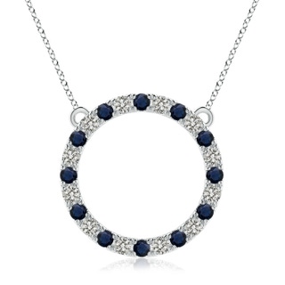 Round A Blue Sapphire