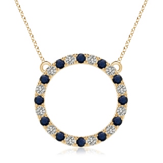 Round A Blue Sapphire
