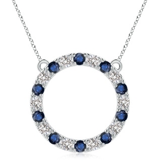 Round AA Blue Sapphire