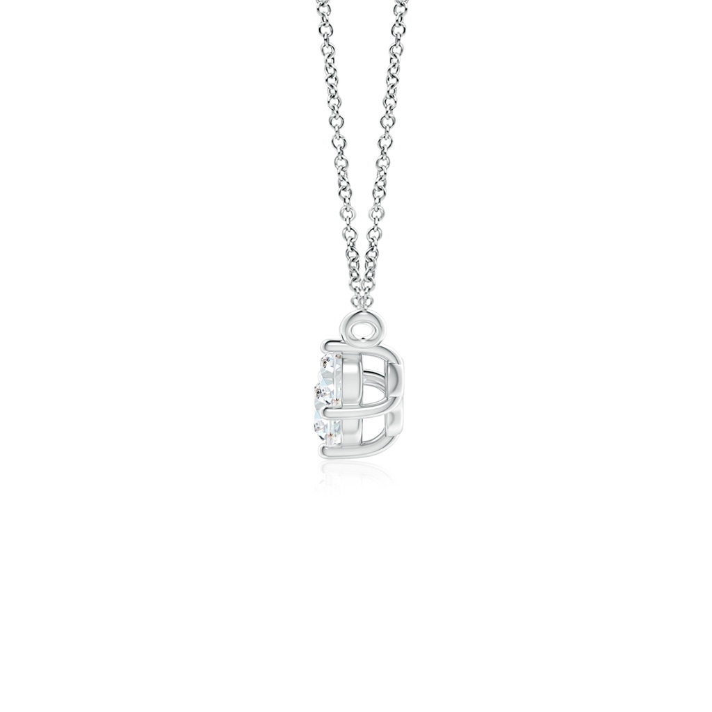 4mm GVS2 Classic Trio Diamond Necklace in P950 Platinum - side 199