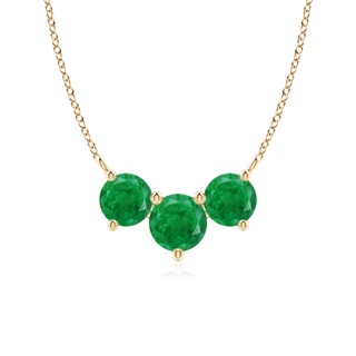 Round AA Emerald
