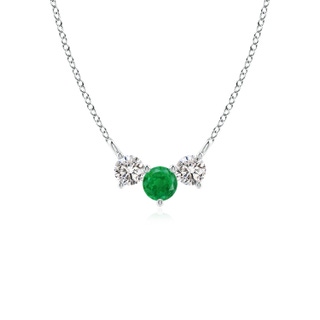 Round AA Emerald