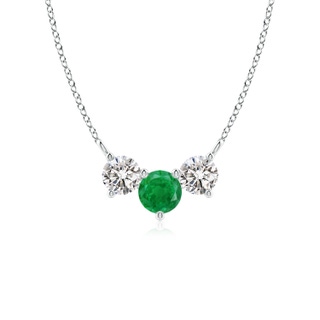 Round AA Emerald