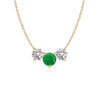 Round AA Emerald