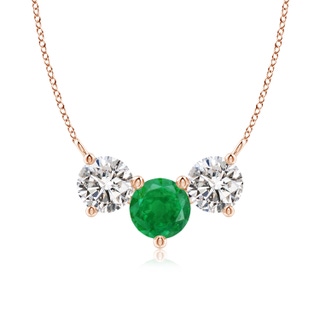 Round AA Emerald