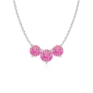 Round AA Pink Sapphire