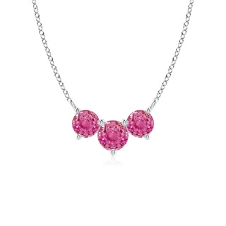 Round AAA Pink Sapphire