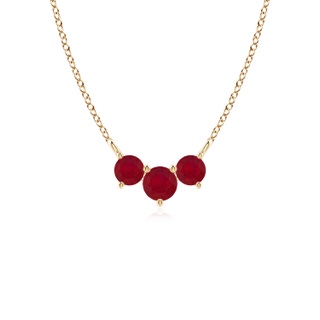 Round AA Ruby