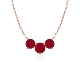 Round AA Ruby