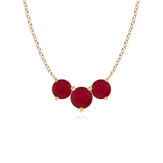Round AA Ruby