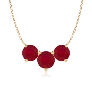 Round AA Ruby