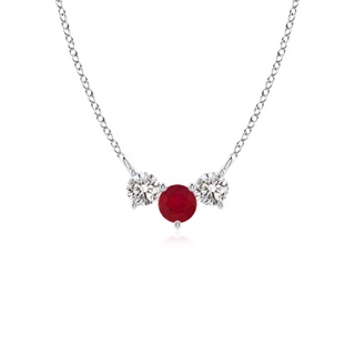 Round AA Ruby
