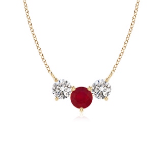 Round AA Ruby