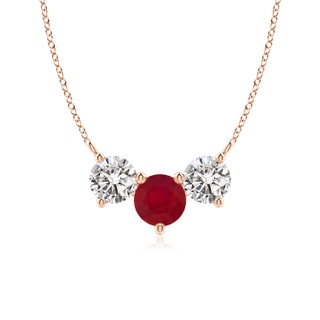 Round AA Ruby