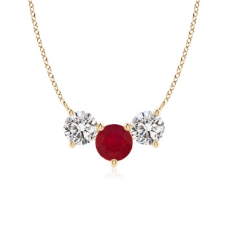 Round AA Ruby
