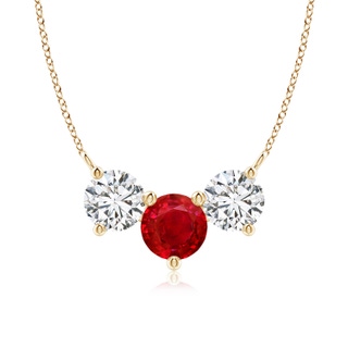Round AAA Ruby