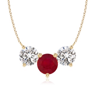 Round AA Ruby