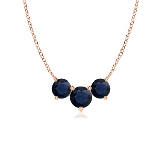 Round A Blue Sapphire