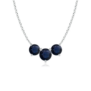Round A Blue Sapphire