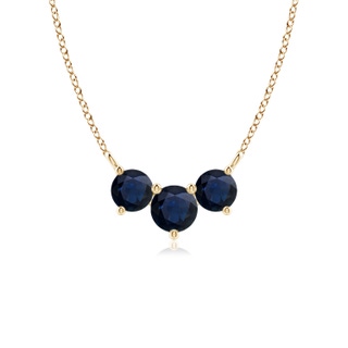 Round A Blue Sapphire