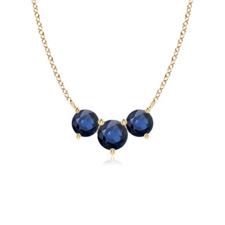 Round AA Blue Sapphire