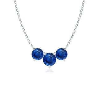 Round AAA Blue Sapphire