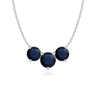 Round A Blue Sapphire
