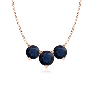 Round A Blue Sapphire