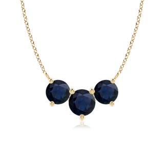 Round A Blue Sapphire