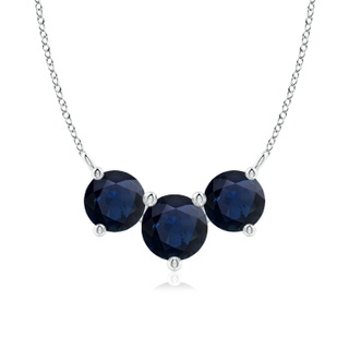 Round A Blue Sapphire
