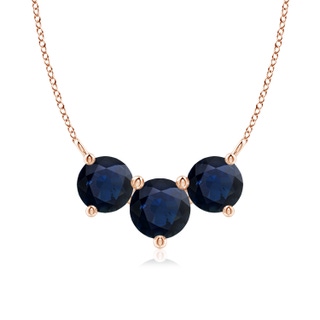 Round A Blue Sapphire