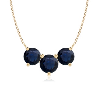 Round A Blue Sapphire