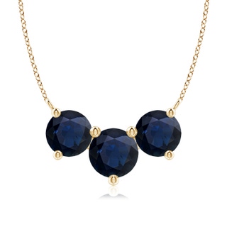 Round A Blue Sapphire
