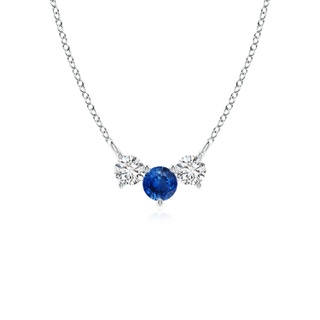 Round AAA Blue Sapphire