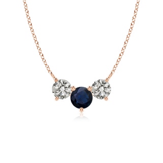 Round A Blue Sapphire