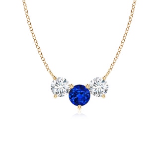 Round AAAA Blue Sapphire