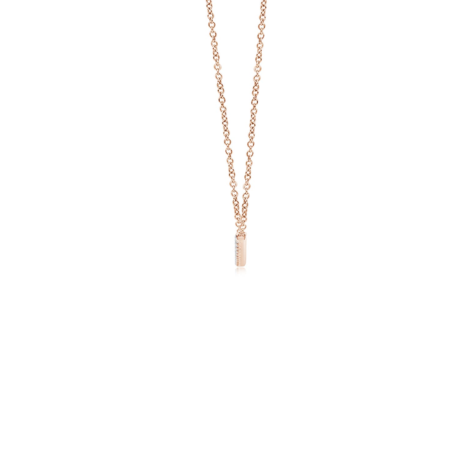 H, SI2 / 0.09 CT / 14 KT Rose Gold