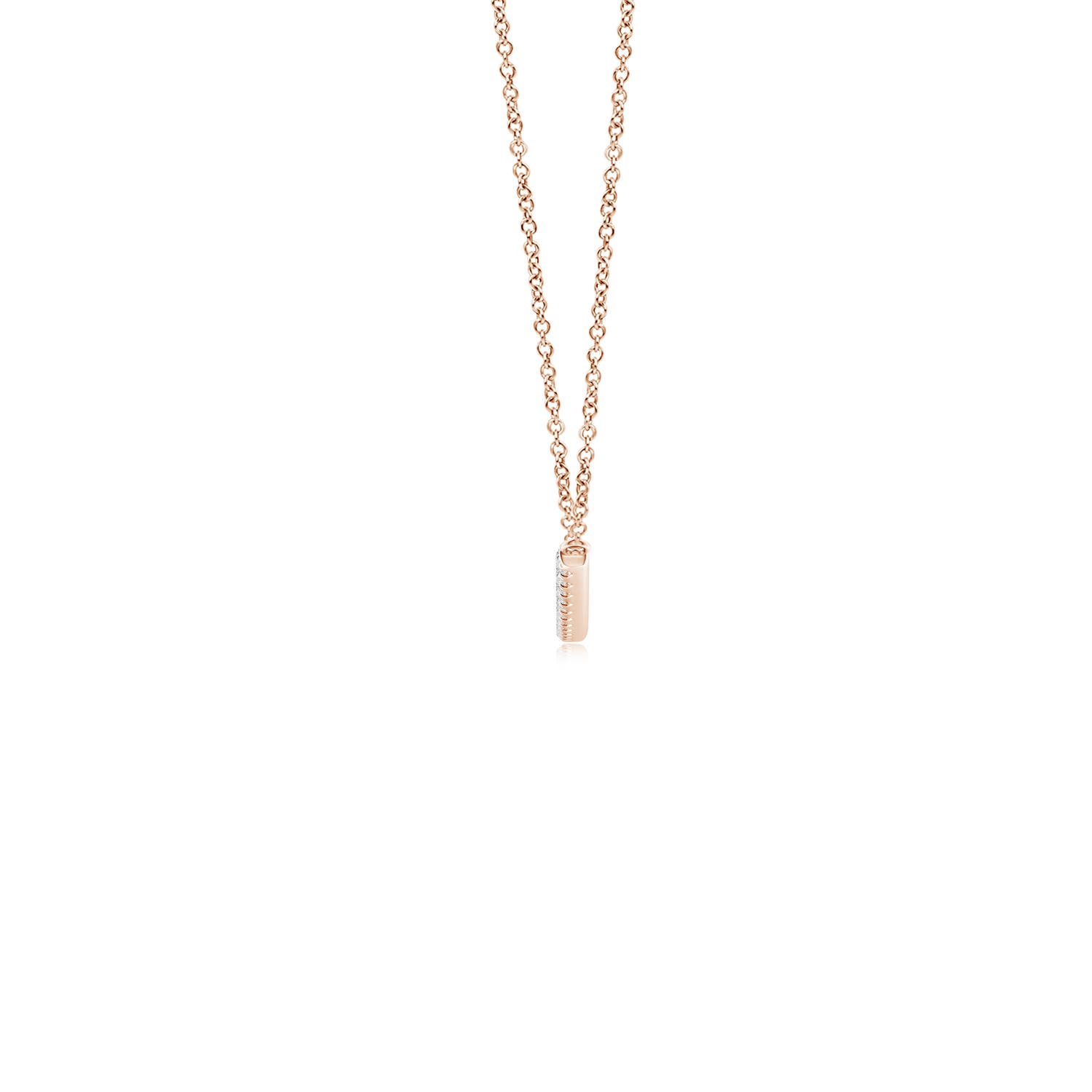 H, SI2 / 0.15 CT / 14 KT Rose Gold