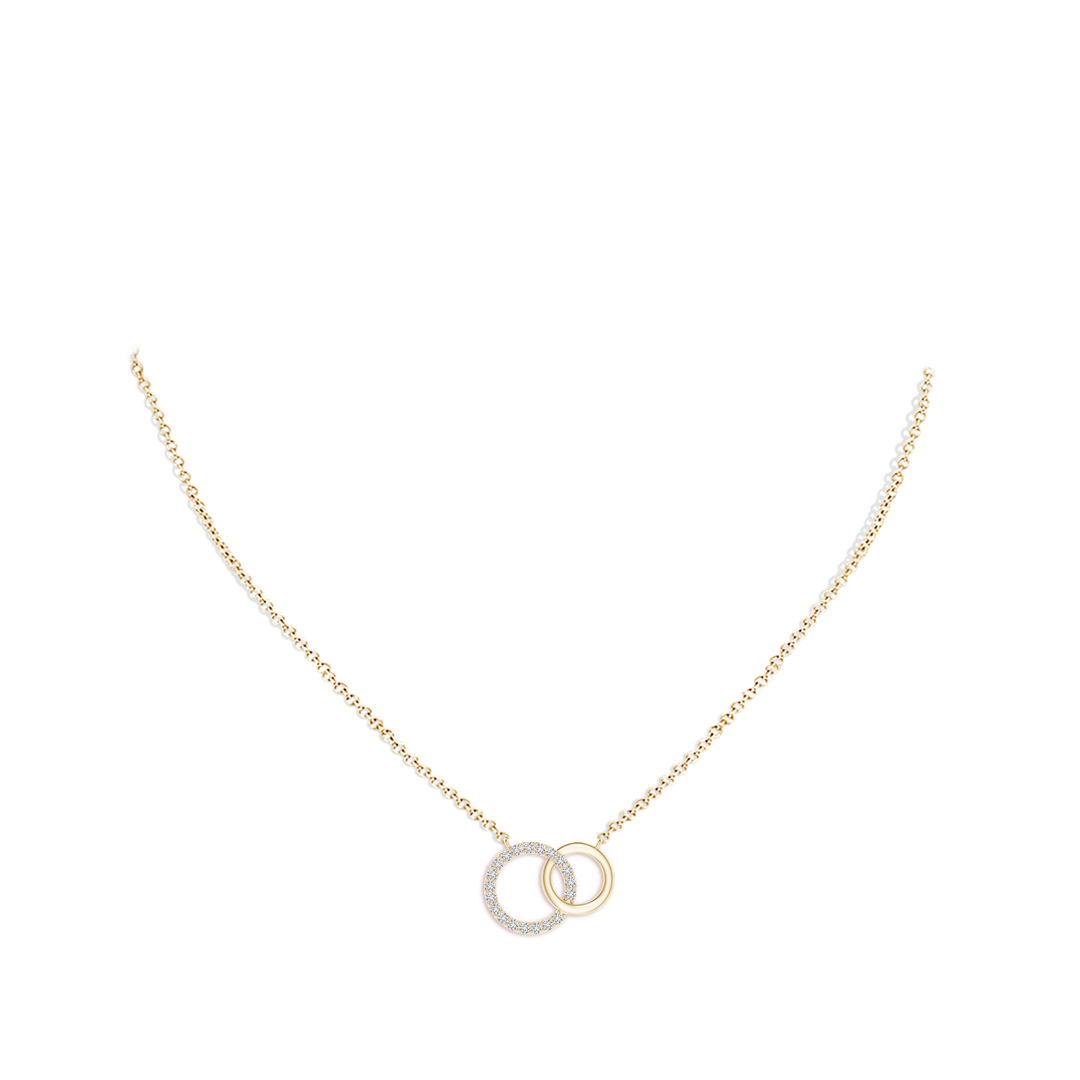 アクセサリー AVARON Diamond Chain Pierce Parts 12mm Diamond Prong Cuban Chain 18k Gold | 6 ICE, LLC