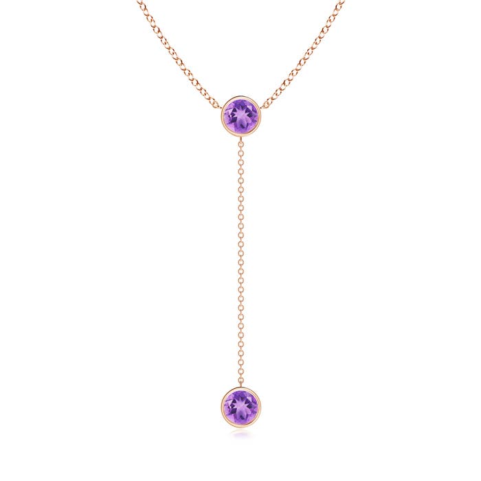 A - Amethyst / 1.6 CT / 14 KT Rose Gold