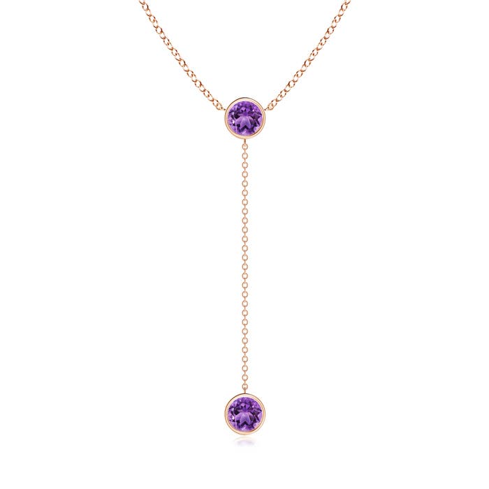 AA - Amethyst / 1.6 CT / 14 KT Rose Gold