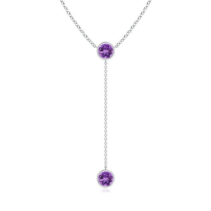 AA - Amethyst / 1.6 CT / 14 KT White Gold