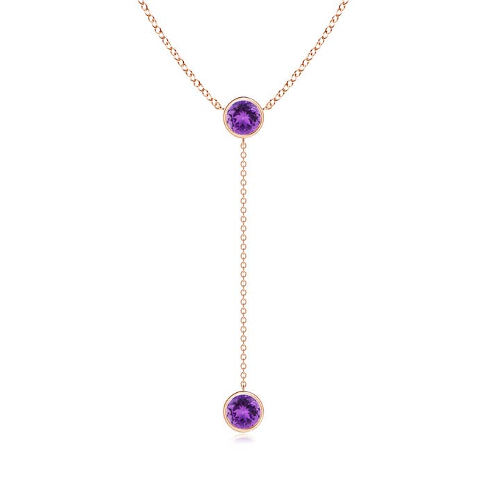 AAA - Amethyst / 1.6 CT / 14 KT Rose Gold