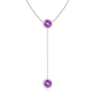Round A Amethyst