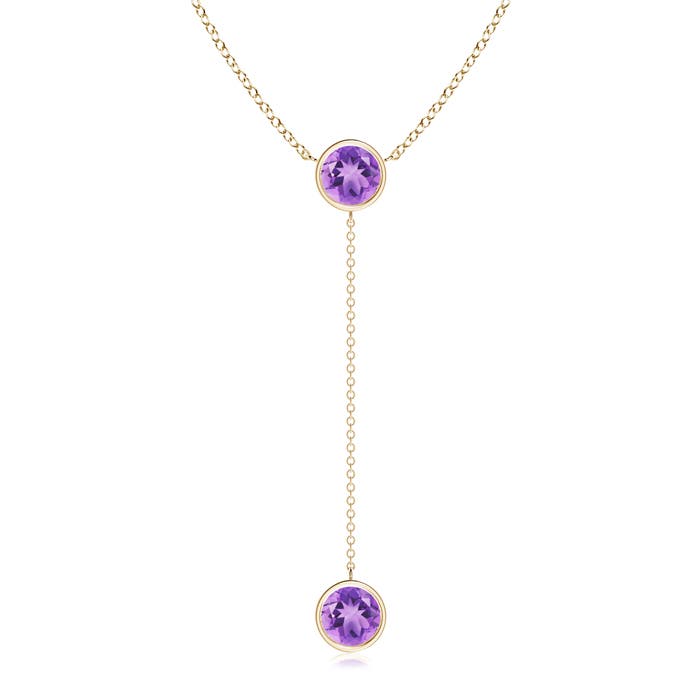 A - Amethyst / 2.3 CT / 14 KT Yellow Gold