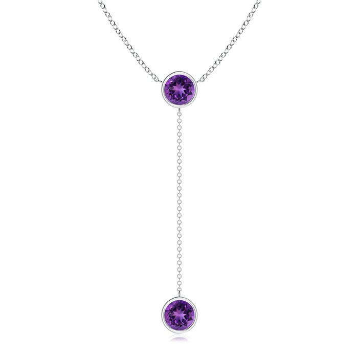 AAAA - Amethyst / 2.3 CT / 14 KT White Gold