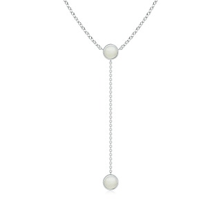 Round AA Moonstone